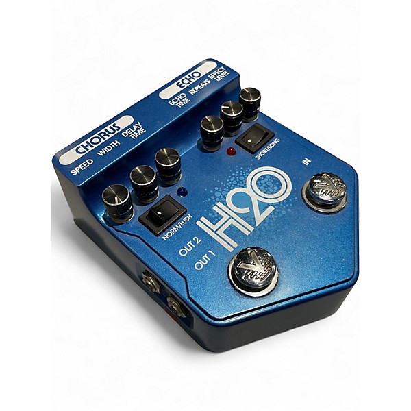 Used Visual Sound H2O Liquid Chorus Echo Effect Processor