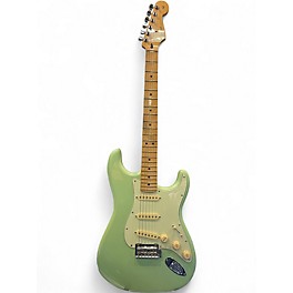 Used Fender Player Stratocaster Surf Green Solid Body Electric Guitar