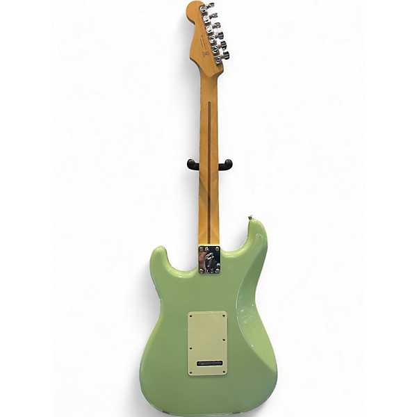 Used Fender Player Stratocaster Surf Green Solid Body Electric Guitar