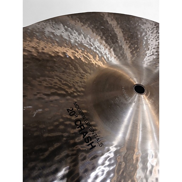 Used Paiste 20in formula 602 Modern Essentials Crash Cymbal