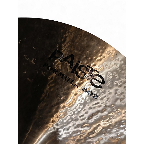 Used Paiste 20in formula 602 Modern Essentials Crash Cymbal