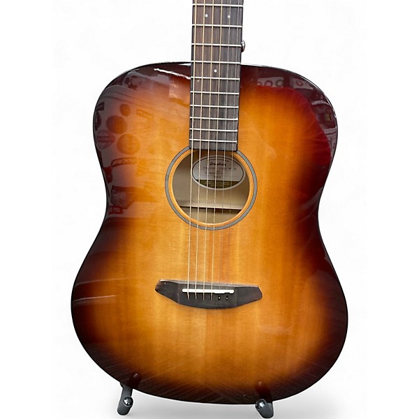 Used Breedlove Discovery Maple Dreadnought 2 Tone Sunburst Acoustic Guitar
