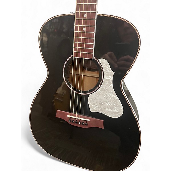 Used Seagull ARTIST LIMITED TUXEDO Black and White Acoustic Electric Guitar