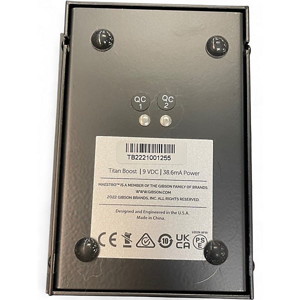 Used Maestro Titan Boost Effect Pedal