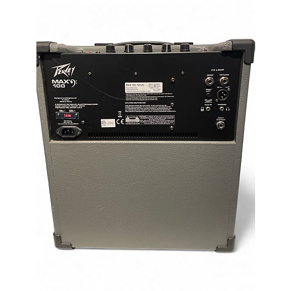 Used Peavey Max 100 Bass Combo Amp