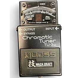 Used BOSS TU3W Waza Craft Chromatic Tuner Pedal