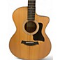 Used Taylor 114CE Natural Acoustic Electric Guitar thumbnail