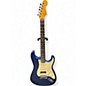 Used Fender American Ultra Stratocaster HSS Cobra Blue Solid Body Electric Guitar thumbnail