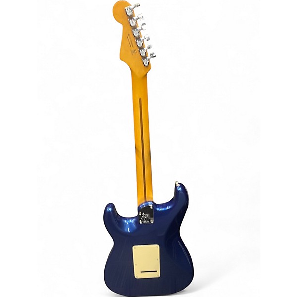 Used Fender American Ultra Stratocaster HSS Cobra Blue Solid Body Electric Guitar