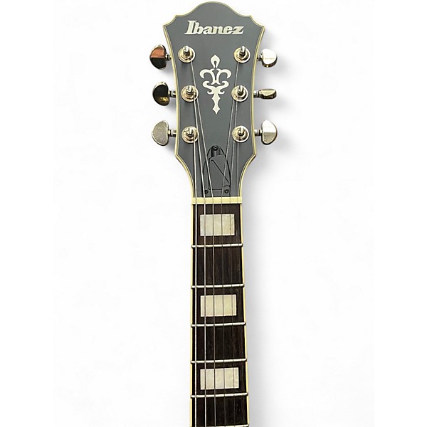 Used Ibanez AF75GBKF Gray Hollow Body Electric Guitar