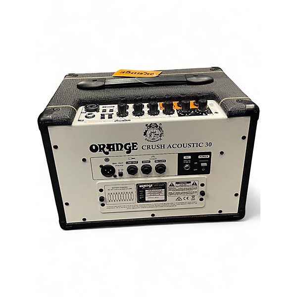 Used Orange Amplifiers Crush Acoustic 30 Guitar Combo Amp
