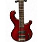 Used Dean Rhapsody 4 string Maroon Electric Bass Guitar