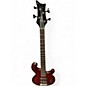 Used Dean Rhapsody 4 string Maroon Electric Bass Guitar