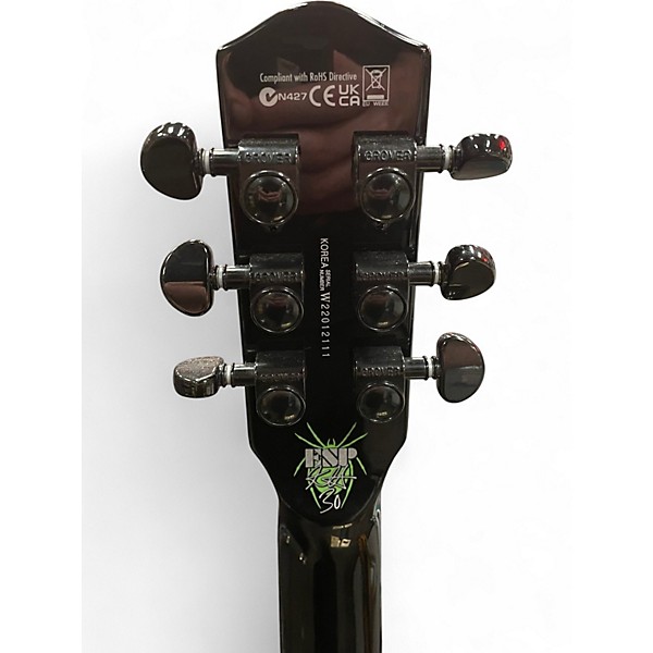 Used ESP LTD KH3 Black Solid Body Electric Guitar