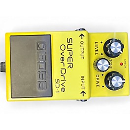 Used BOSS SD1 Super Overdrive Effect Pedal