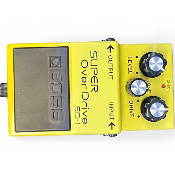 Used BOSS SD1 Super Overdrive Effect Pedal