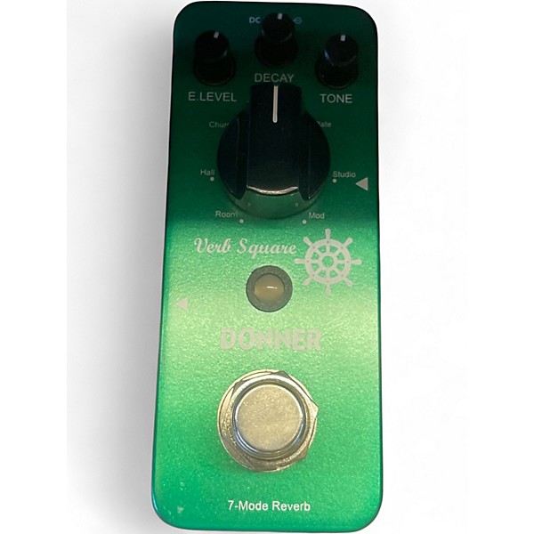 Used Donner Verb Square Effect Pedal