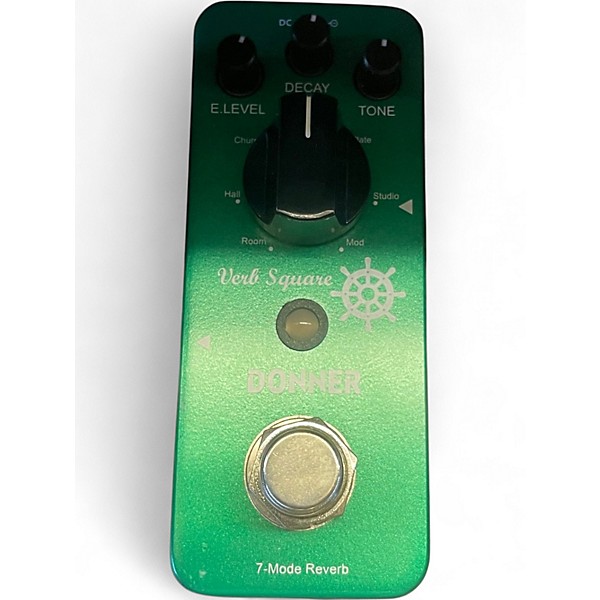 Used Donner Verb Square Effect Pedal