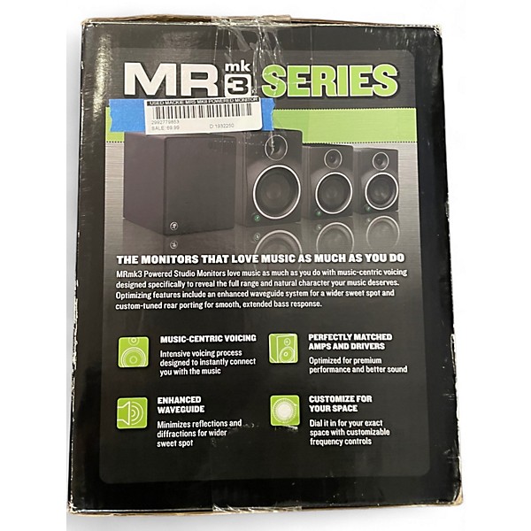 Used Mackie MR5 MKII Powered Monitor