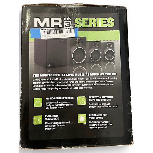 Used Mackie MR5 MKII Powered Monitor