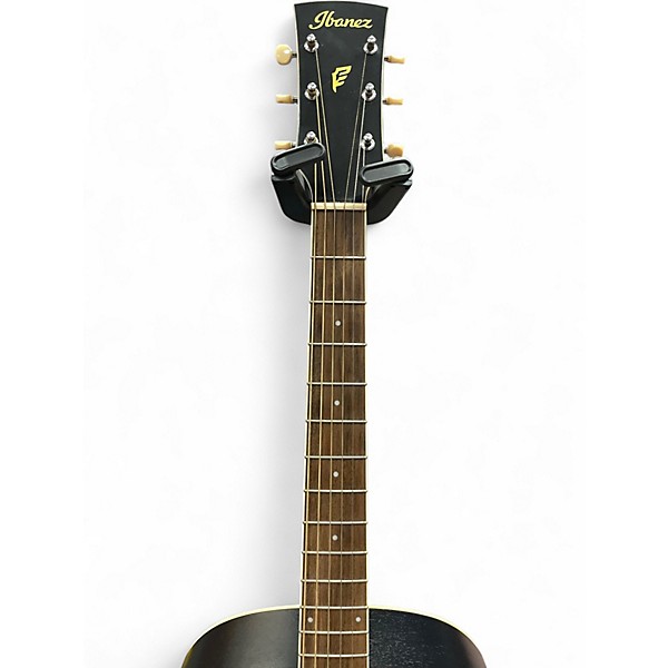 Used Ibanez PC14-WK Black Acoustic Guitar