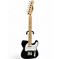 Used Squier Telecaster Black Solid Body Electric Guitar thumbnail