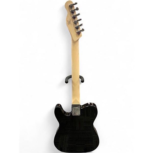Used Squier Telecaster Black Solid Body Electric Guitar