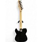 Used Squier Telecaster Black Solid Body Electric Guitar