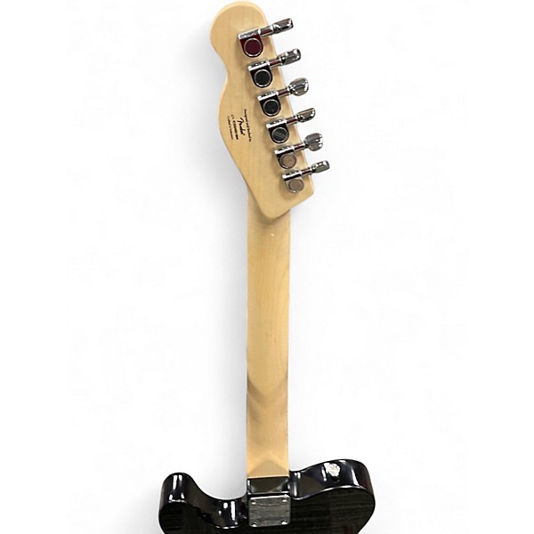 Used Squier Telecaster Black Solid Body Electric Guitar