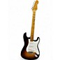 Used Fender 70th Anniversary 1954 Custom Shop Relic Stratocaster 2 Color Sunburst Solid Body Electric Guitar thumbnail