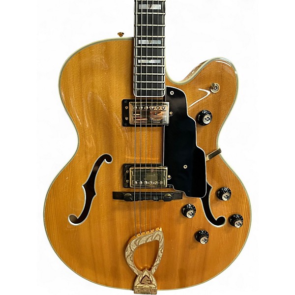 Vintage 1987 Guild X-500 Natural Hollow Body Electric Guitar