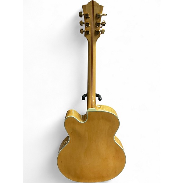 Vintage 1987 Guild X-500 Natural Hollow Body Electric Guitar