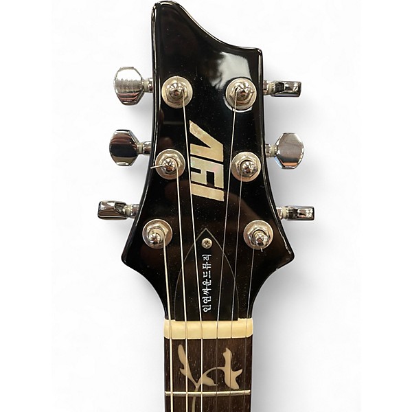 Used Iyv IPF-200 Semi Hollow Vintage Sunburst Hollow Body Electric Guitar