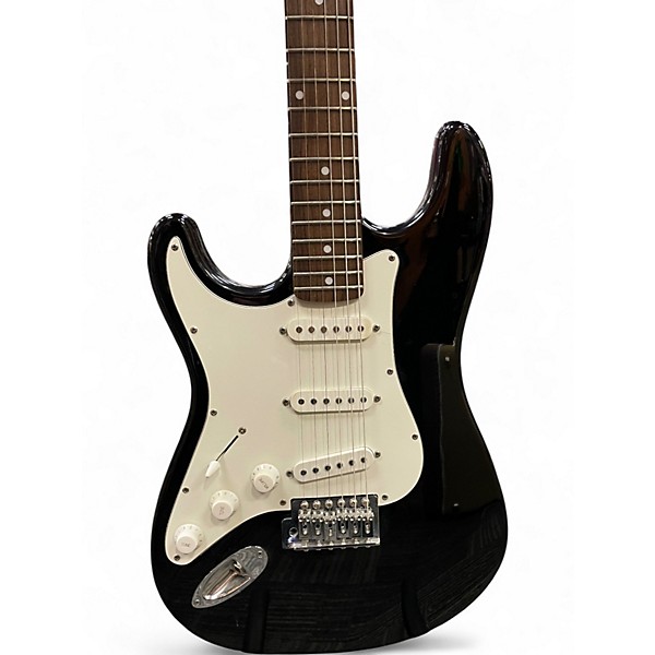 Used Hamer Slammer SSS Black Solid Body Electric Guitar