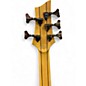 Used 2012 Schecter Guitar Research Diamond Series C-5 Custom Left Handed Natural Burst Electric Bass Guitar