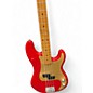 Used Fender Vintera 50s Precision Bass RED Electric Bass Guitar thumbnail