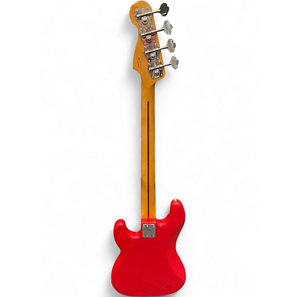 Used Fender Vintera 50s Precision Bass RED Electric Bass Guitar