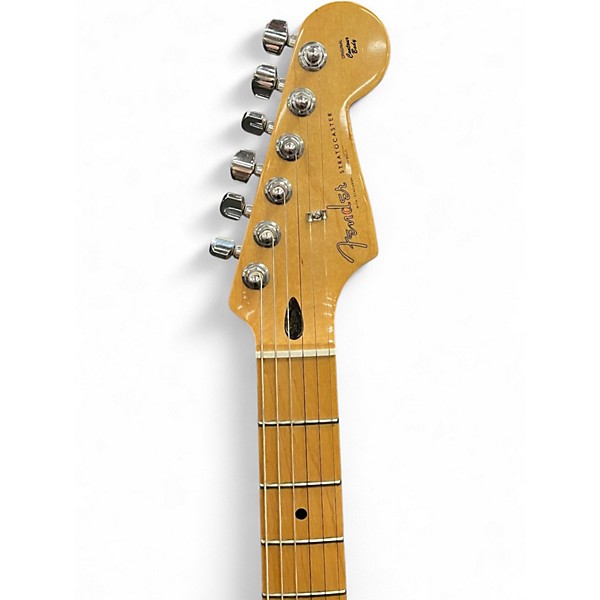 Used 2011 Fender Special Edition Standard Stratocaster HSS Black Solid Body Electric Guitar