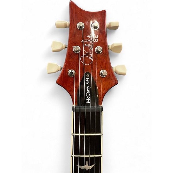 Used PRS SE Singlecut McCarty 594 Vintage Sunburst Solid Body Electric Guitar