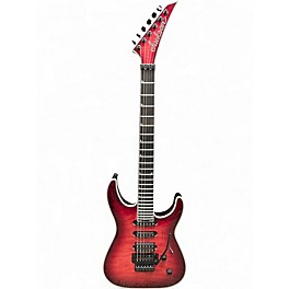 Used 2023 Jackson Pro Plus Series Soloist SLA3Q Fuschia Burst Solid Body Electric Guitar