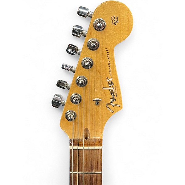 Used Fender American Standard Stratocaster HH Sunburst Solid Body Electric Guitar