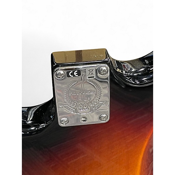 Used Fender American Standard Stratocaster HH Sunburst Solid Body Electric Guitar