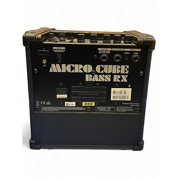 Used Roland Micro Cube BASS RX Bass Combo Amp