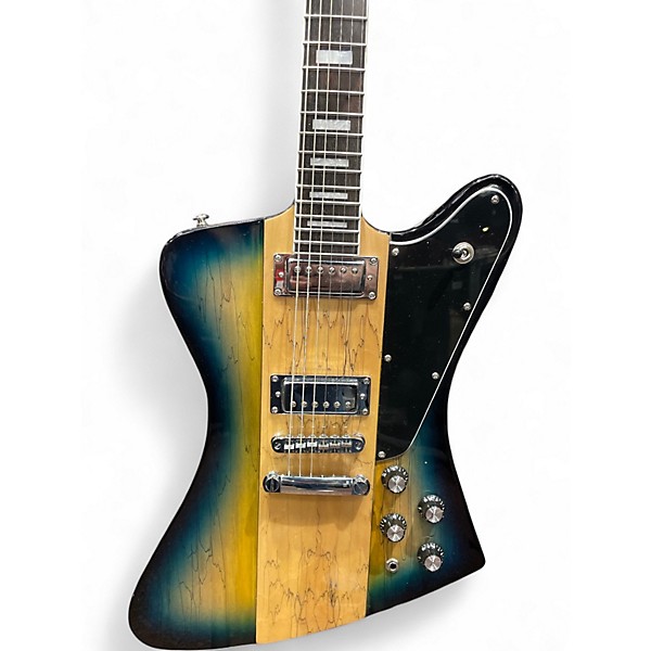 Used Firely FFDB Classic Blue Burst Solid Body Electric Guitar