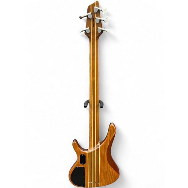 Used Washburn Force ABT Series 5 String Bass Natural Electric Bass Guitar