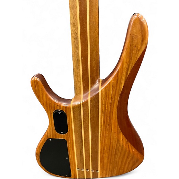 Used Washburn Force ABT Series 5 String Bass Natural Electric Bass Guitar