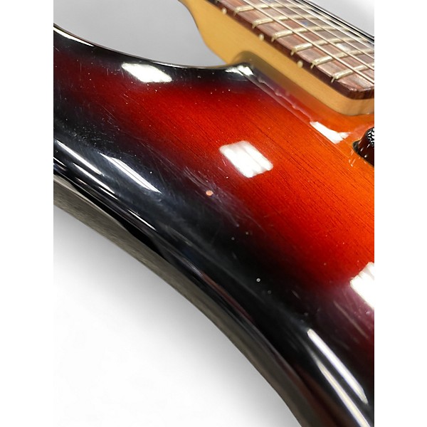 Used 2004 Fender Strat-O-Sonic DV II Brown Sunburst Solid Body Electric Guitar