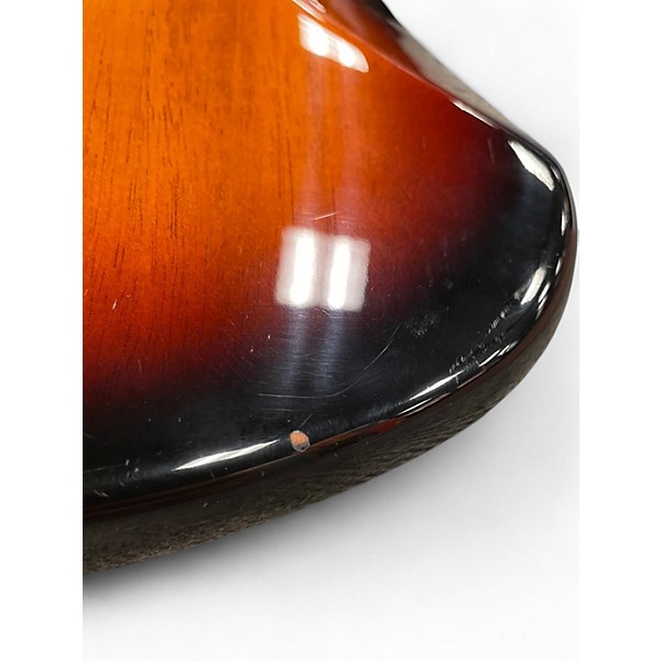 Used 2004 Fender Strat-O-Sonic DV II Brown Sunburst Solid Body Electric Guitar