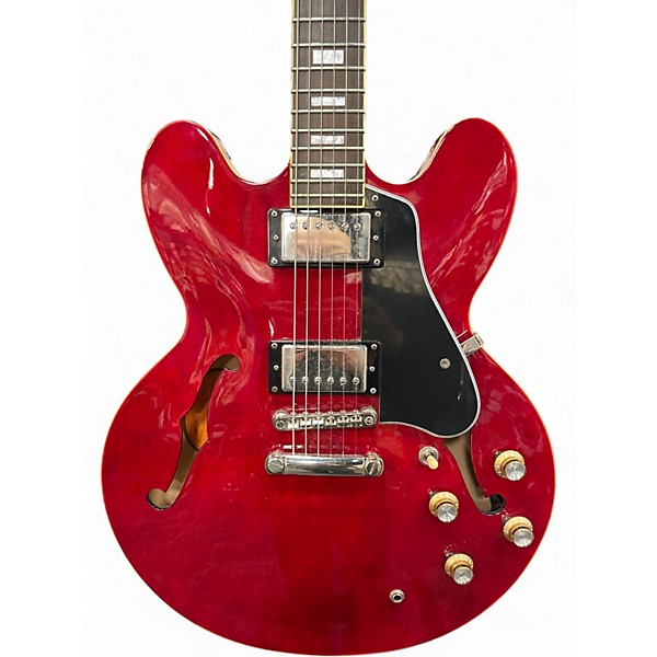 Used Epiphone ES335 Pro Cherry Hollow Body Electric Guitar