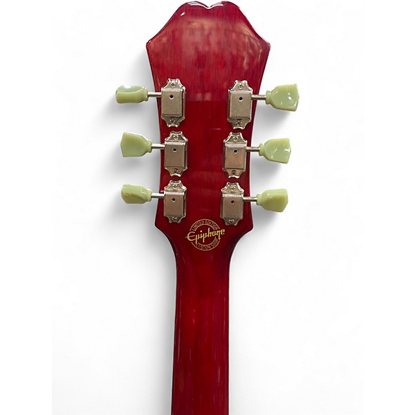 Used Epiphone ES335 Pro Cherry Hollow Body Electric Guitar